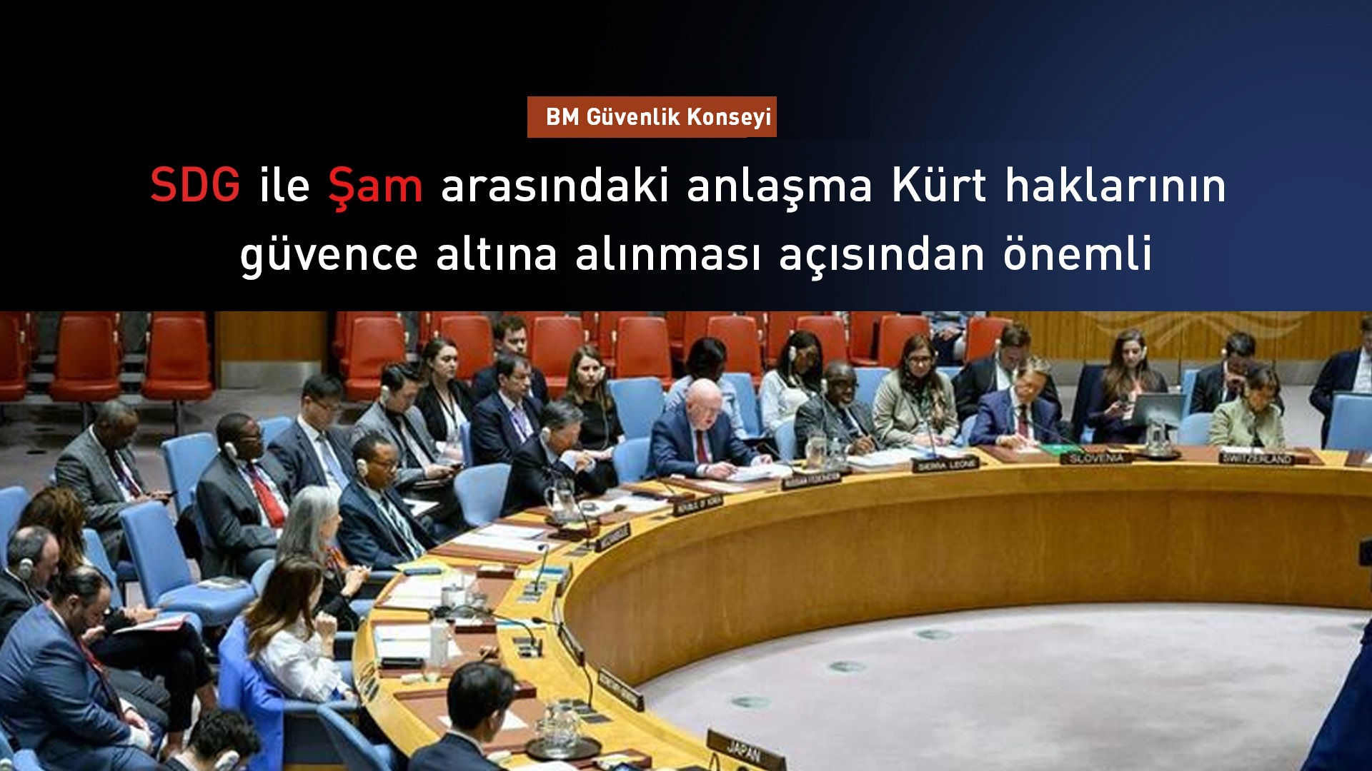 BM: SDG ile Şam arasındaki anlaşma Kürt haklarının güvence altına alınması açısından önemli