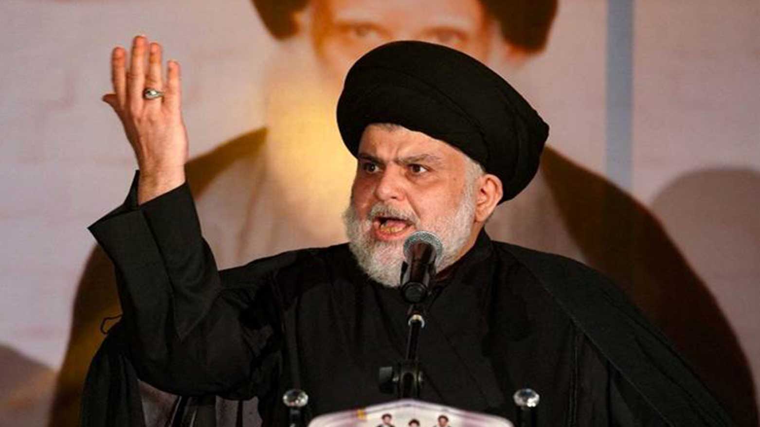 Shiite cleric Muqtada al-Sadr, Najaf, Iraq, June, 2023. (Photo: AFP)