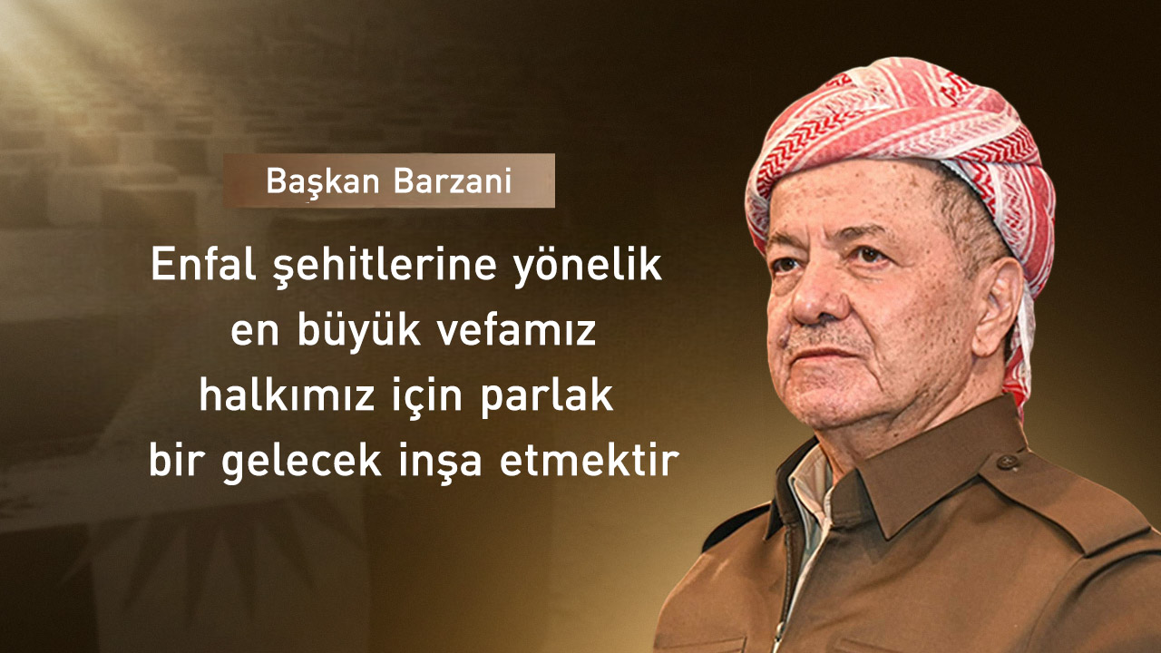 Başkan Barzani'den Enfal mesajı: Failler tarihin çöplüğüne atıldı