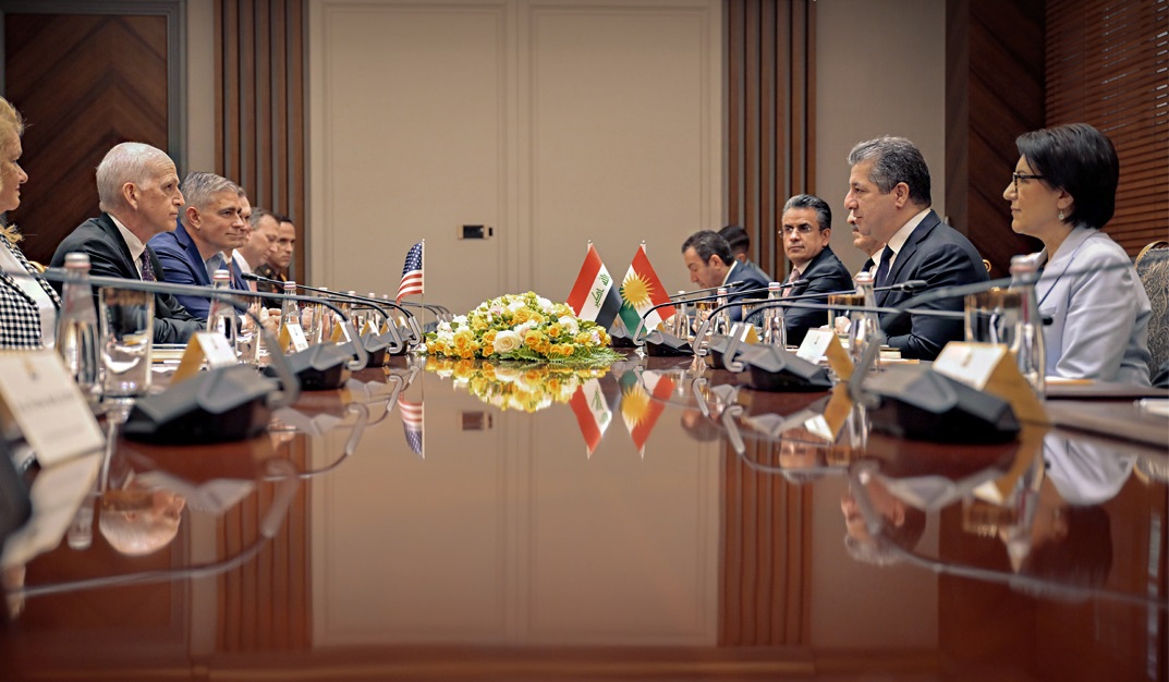 Başbakan Barzani, ABD Kongresi heyetiyle bir araya geldi