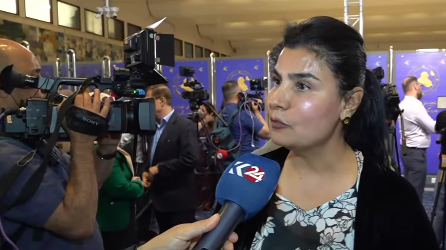 النائبة في مجلس النواب العراقي وممثلة محافظة حلبجة جرو شريف