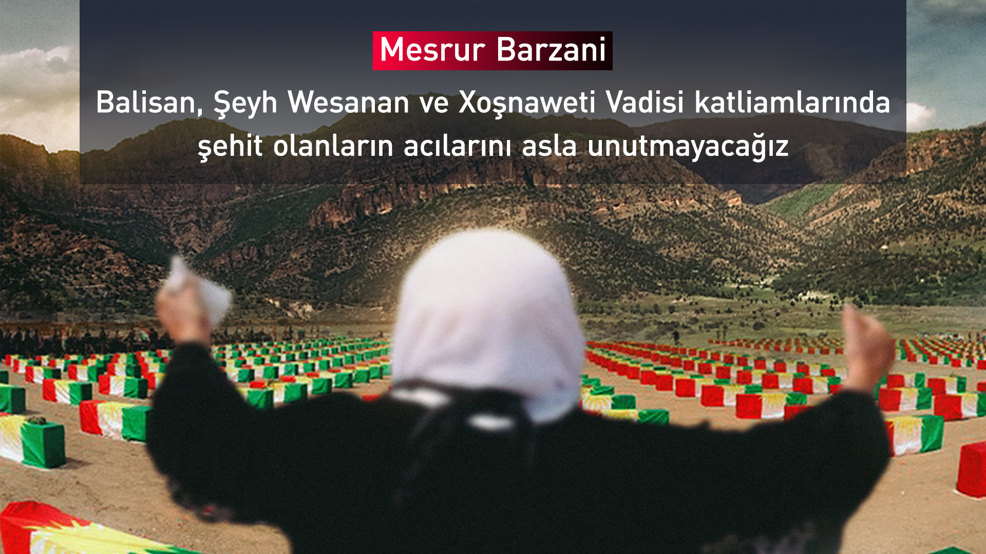 Mesrur Barzani’den kimyasal saldırı mesajı