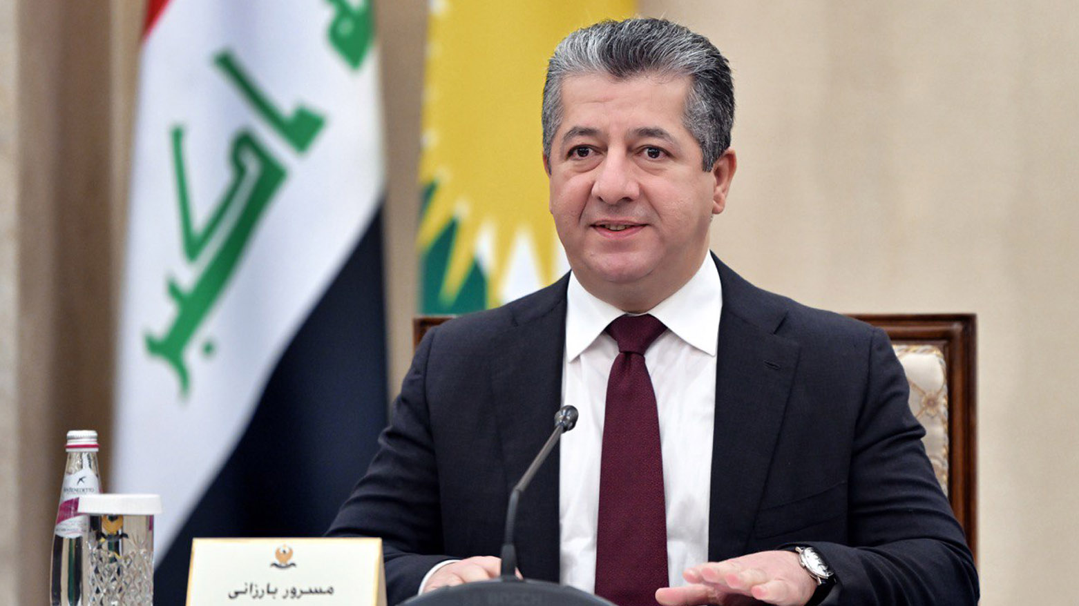 Kürdistan Bölgesi Başbakanı Mesrur Barzani