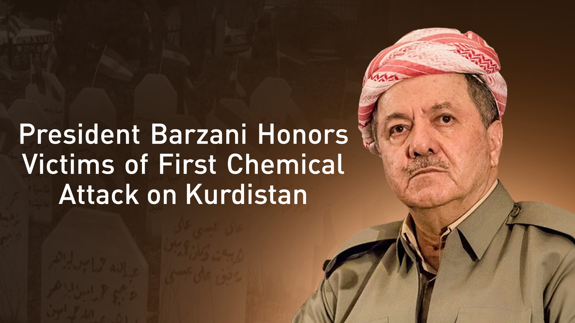 President Masoud Barzani (Graphics: Kurdistan24)