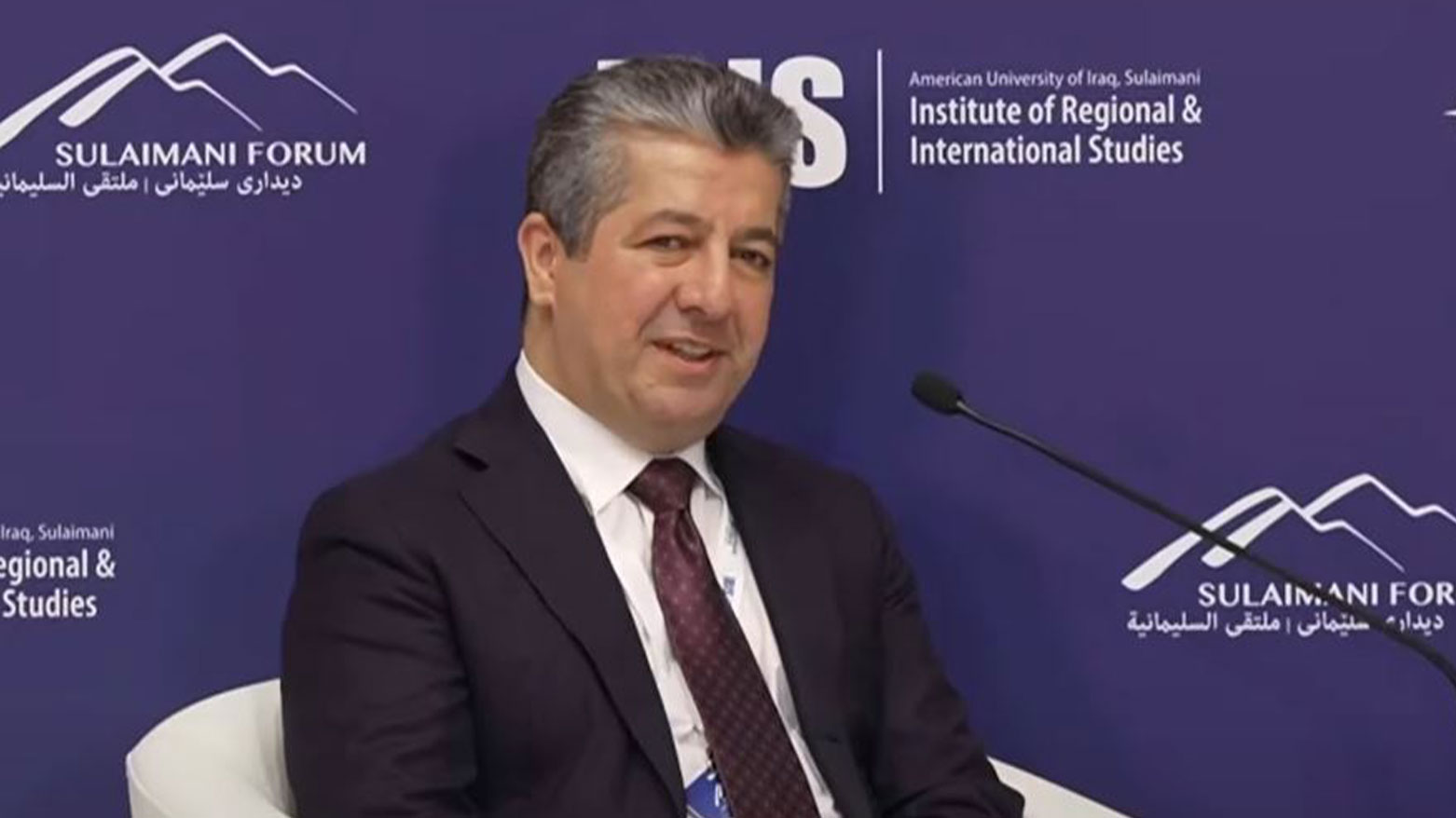 گفتوگۆی تایبەتی سەرۆک وەزیران مەسرور بارزانی لە دیداری سلێمانی دەستی پێ کرد