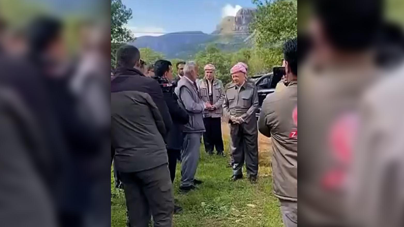 سەرۆک بارزانی سەردانی باوکی ئاڤێستای کرد