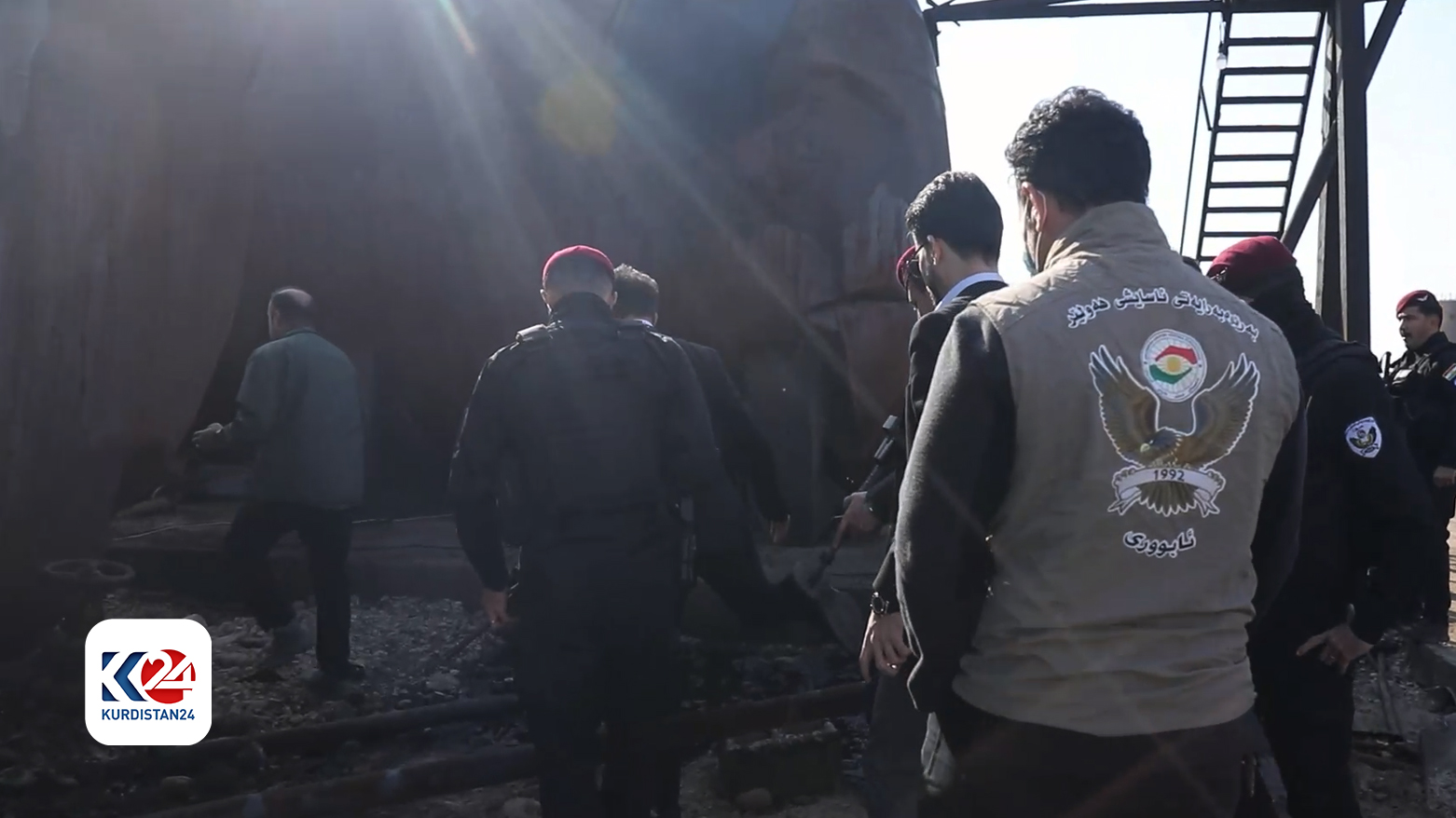 Erbil authorities cracking down on non-compliant oil refineries, Dec. 5, 2024. (Photo: Submitted to Kurdistan24)