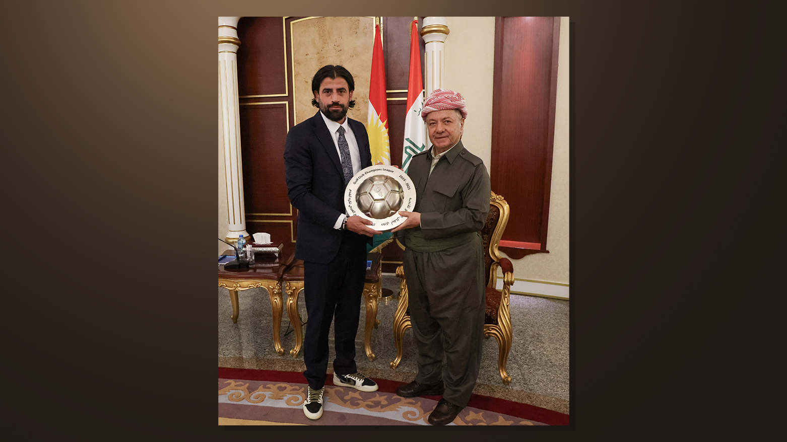 Başkan Barzani'den sporculara: Halkınızın davasını dünyaya siyasetten daha iyi tanıtabilirsiniz