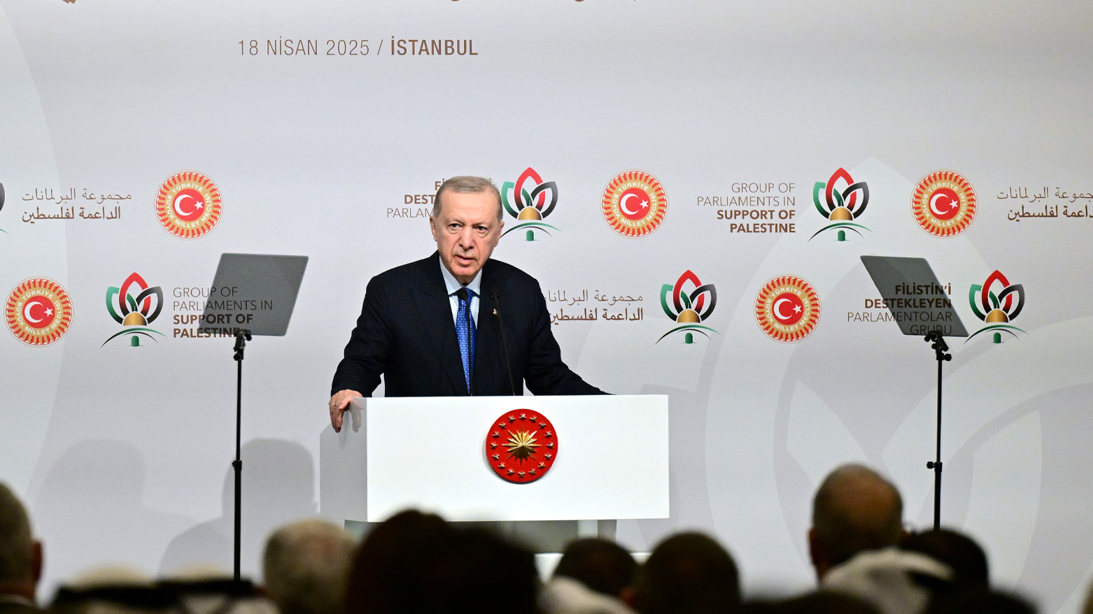 Erdoğan: Yıllardır hak hukuk özgürlükten bahsedenler üç maymunu oynuyor