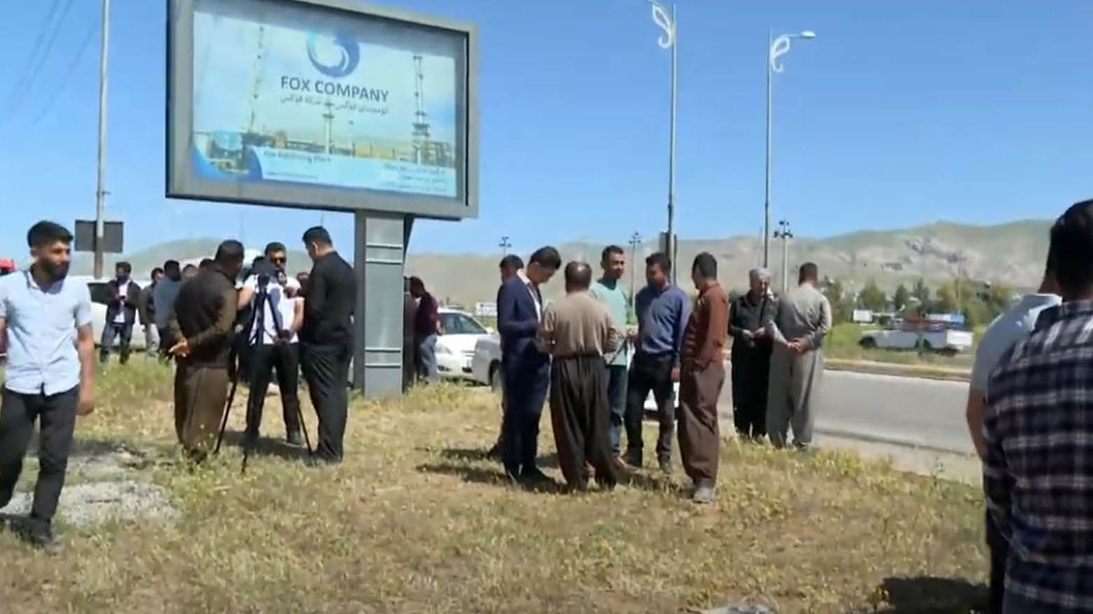 خاوەن تانکەرانی گواستنەوەی قیر لە عەربەت ناڕەزایی دەردەبڕن