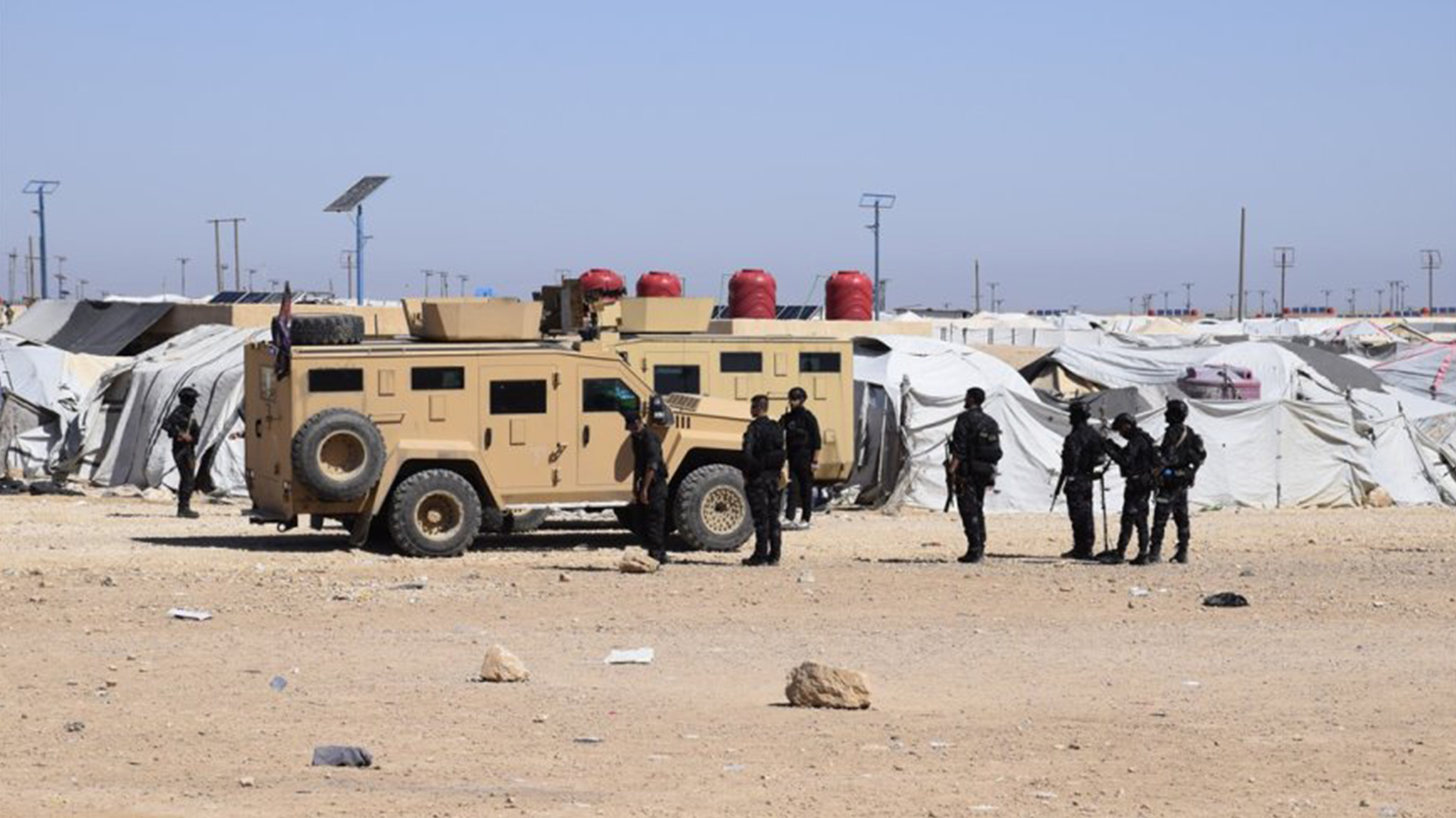 Asayiş: 4 çeteyên DAIŞê li kampa Holê hatin girtin