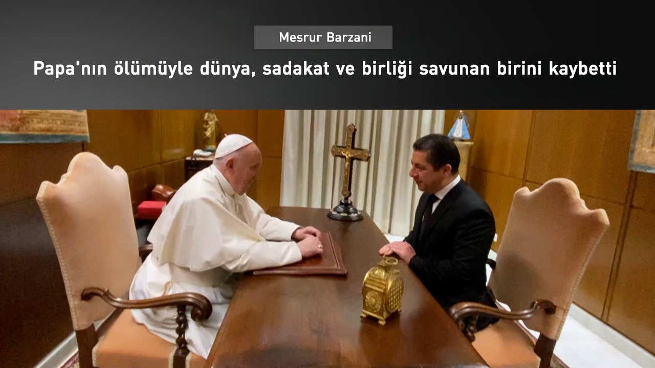 Başbakan'dan Papa Francis için taziye mesajı