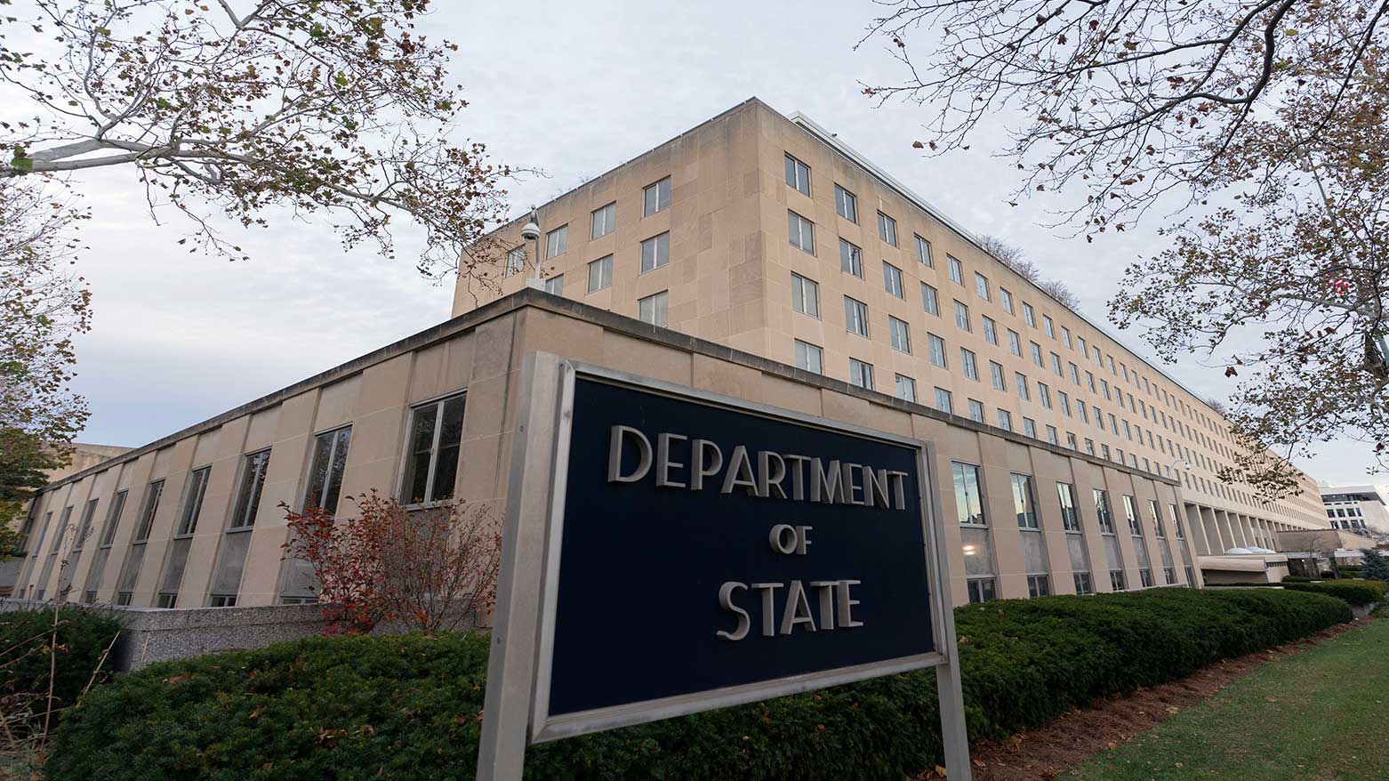 The U.S. Department of State building, Washington DC, USA, Dec. 7, 2024. (Photo: AP)