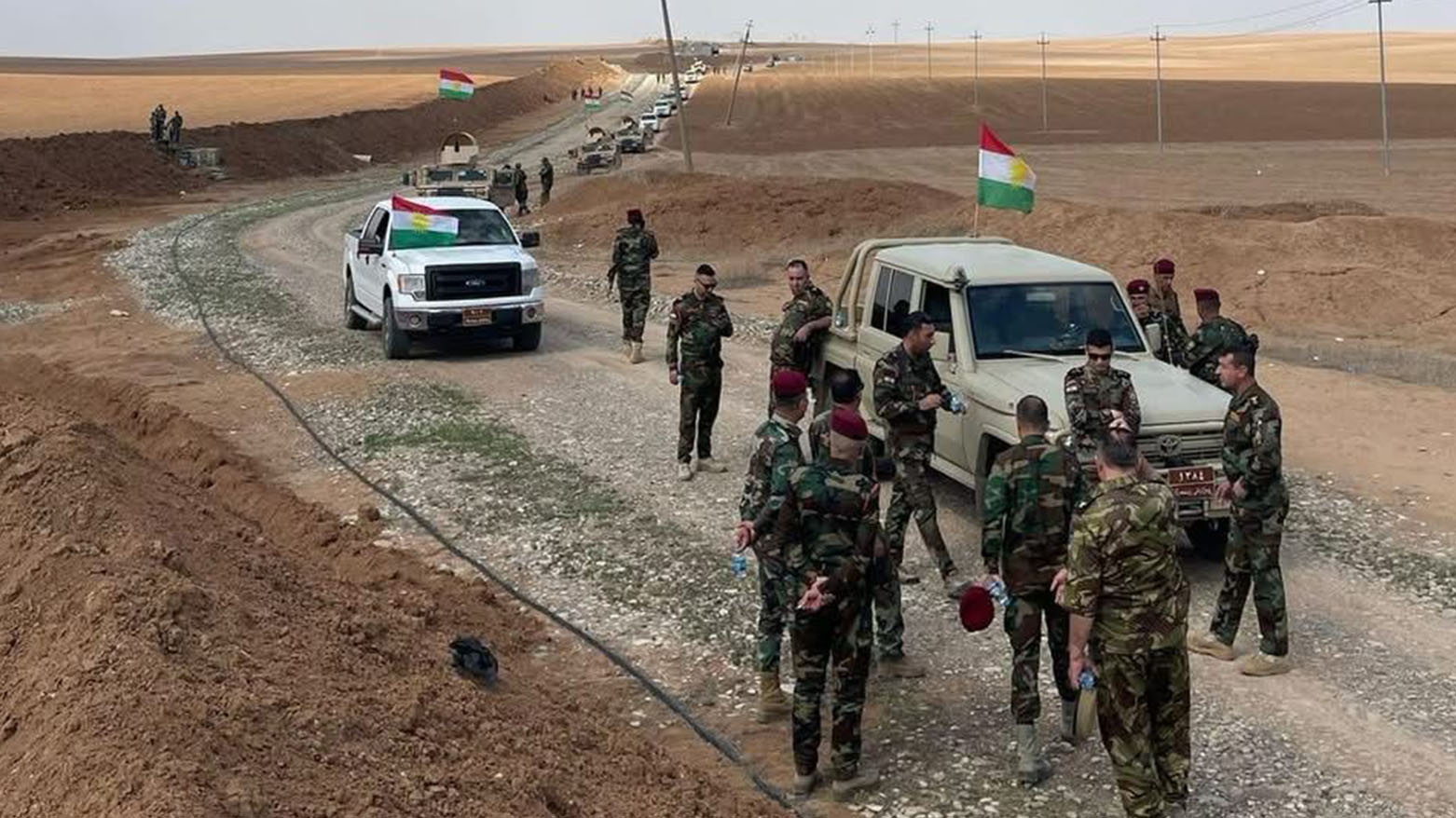 Pêşmerge û artêşa Iraqê operasyoneke hevbeş a lêgerîna li veşartgehên DAIŞê pêk anîn