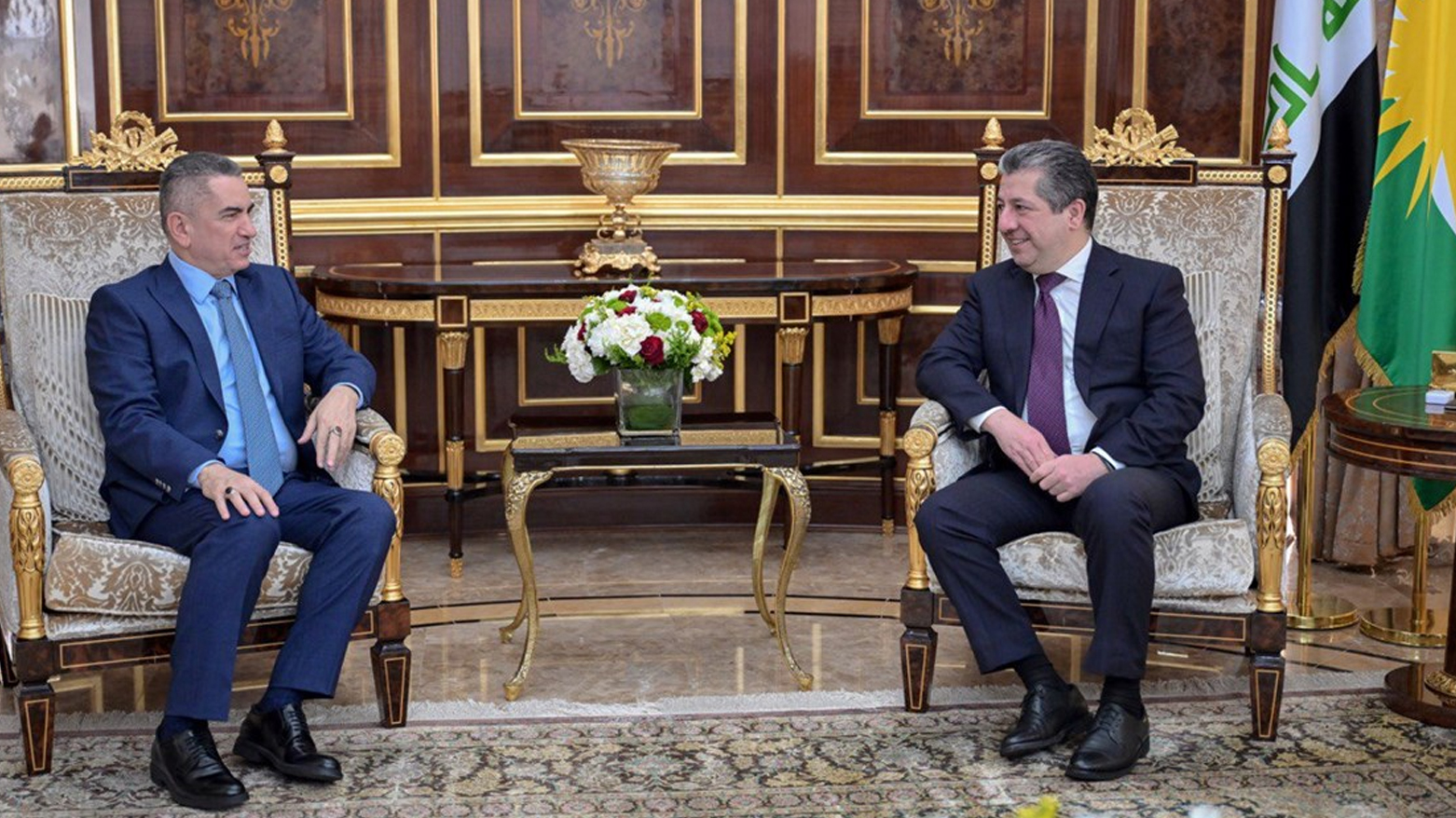 Mesrur Barzani, Adnan Zurfi ile bölgedeki gelişmeleri görüştü