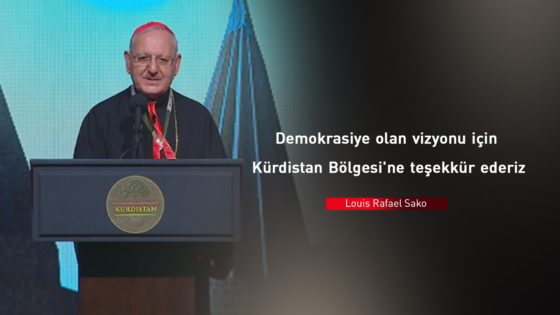 Louis Sako: Demokrasiye olan vizyonu için Kürdistan Bölgesi'ne teşekkür ederiz