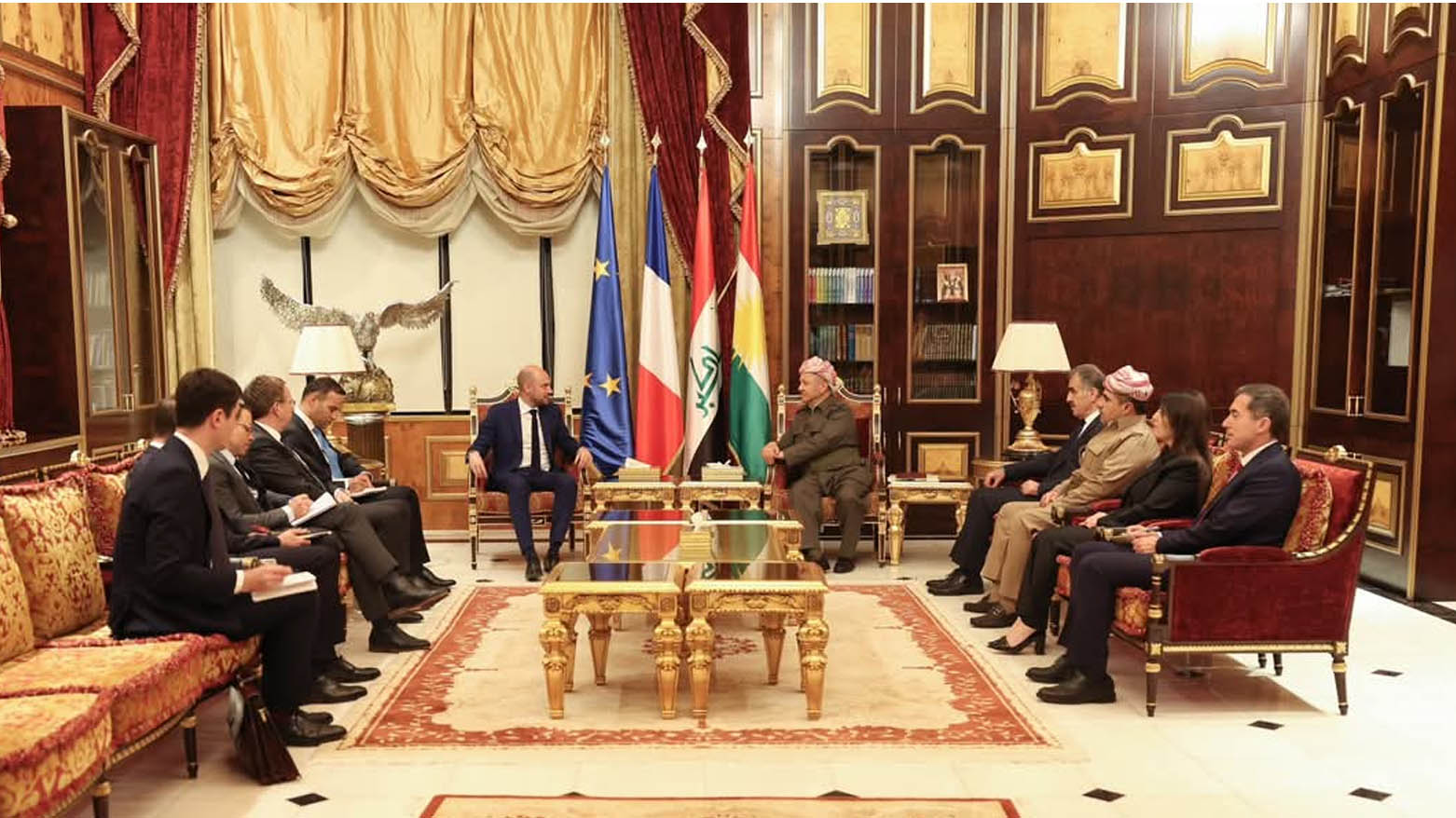 جان نويل بارو يؤكد التزام فرنسا بدعم الكورد ومواصلة الشراكة ضد "الإرهاب"