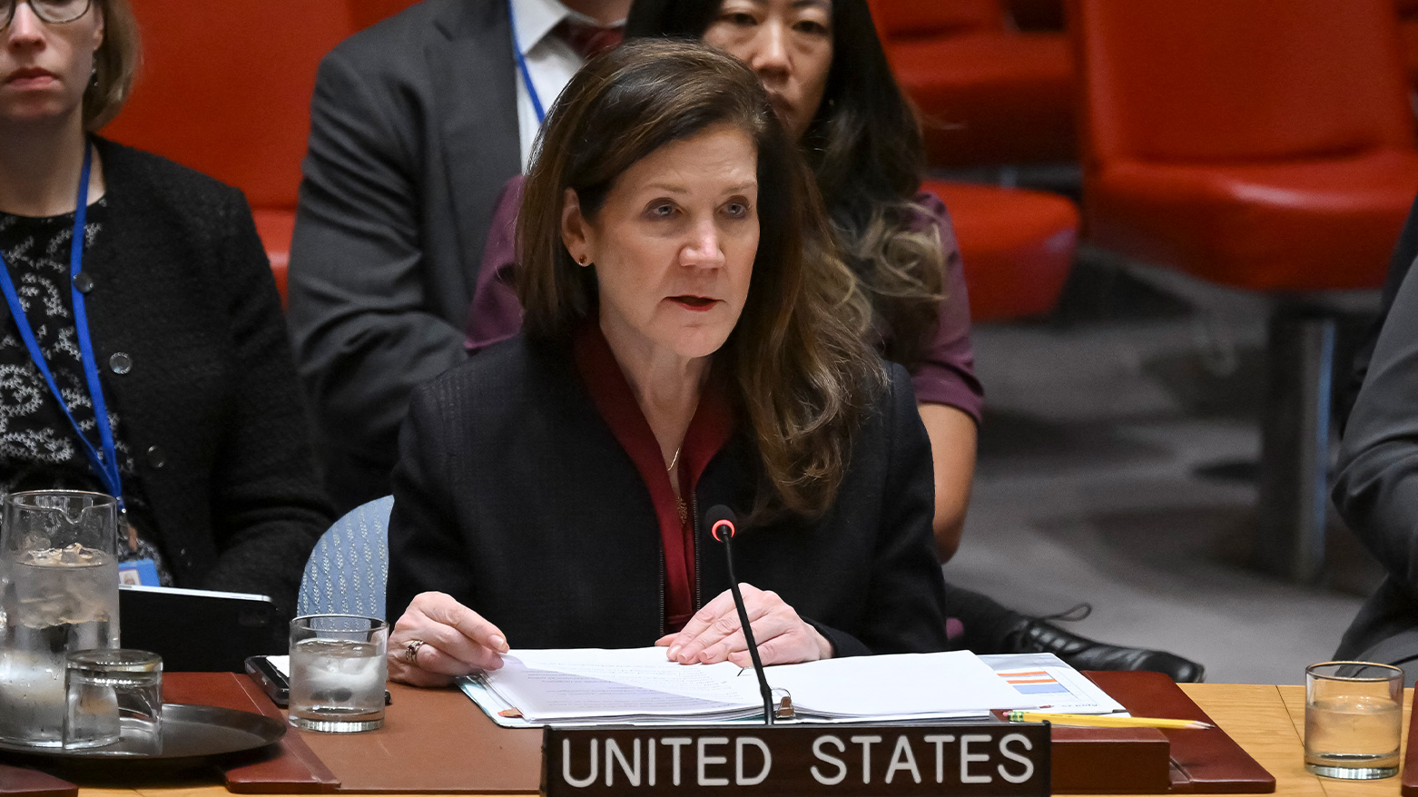 Ambassador Dorothy Camille Shea, chargé d’affaires ad interim of the United States. (Photo: AFP)