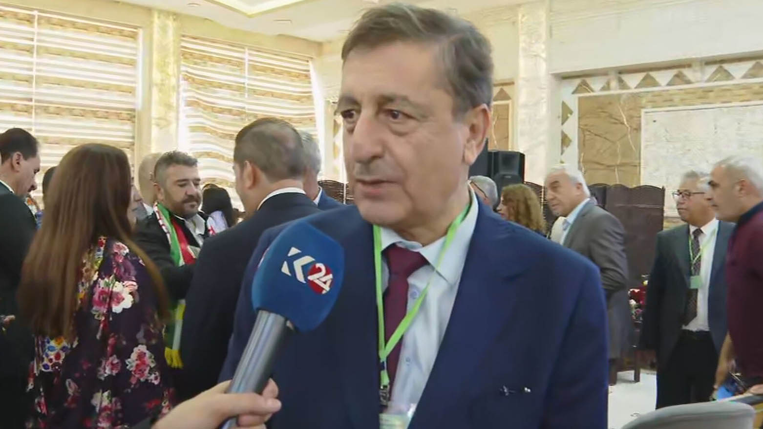 Faisal Youssef, spokesperson for the Kurdish National Council in Syria (ENKS). (Photo: Kurdistan24)