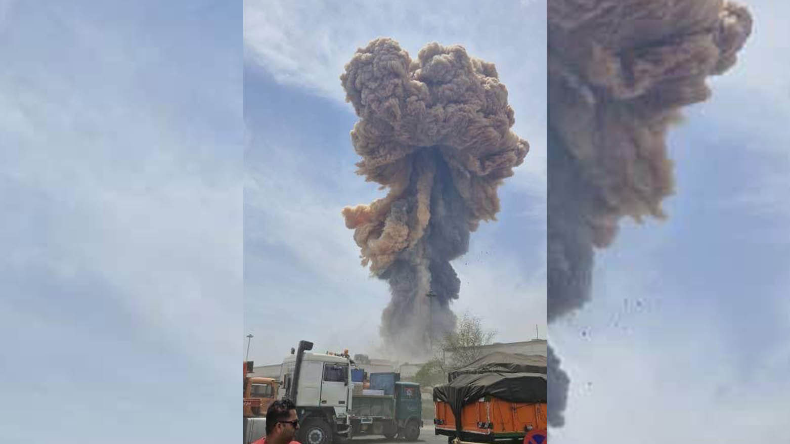 انفجار در بندر عباس