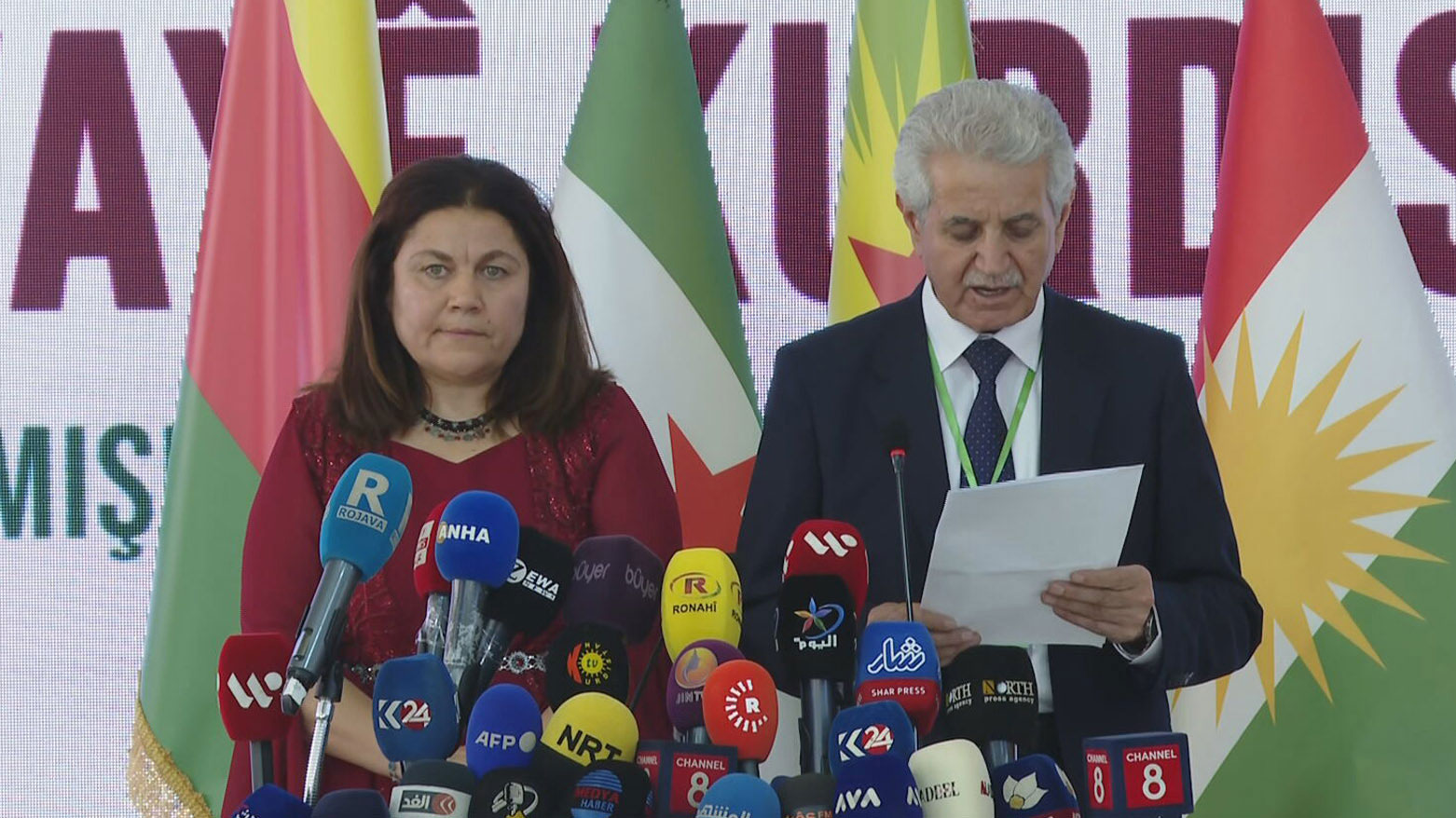 Encamên dawiyê yên Konferansa Yekrêzî û Yekhelwesta Kurdî li Qamişlo hatin ragihandin