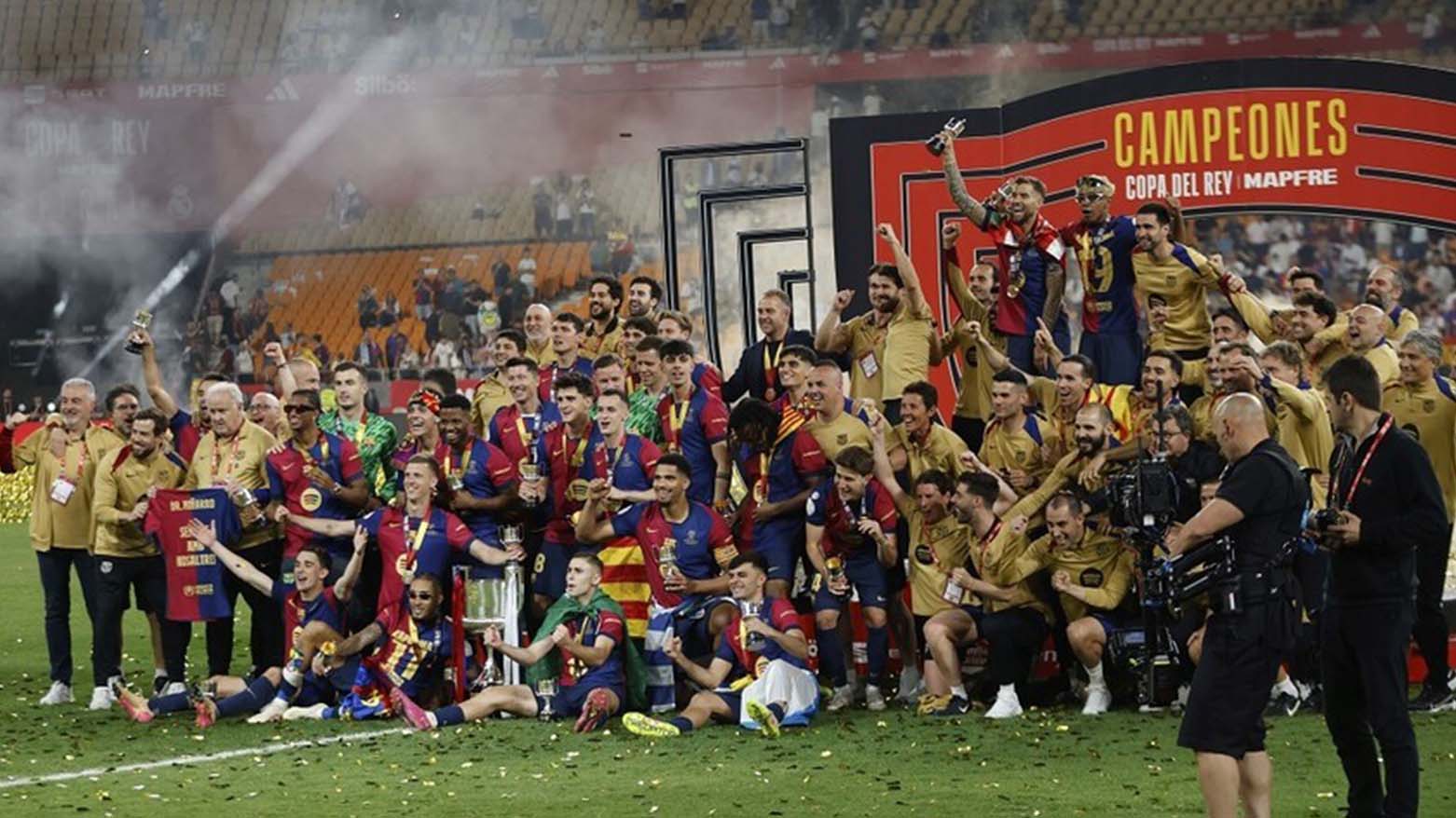 Barcelona ji Real Madrîdê bir û Kupaya Şahê Spanyayê hilgirt