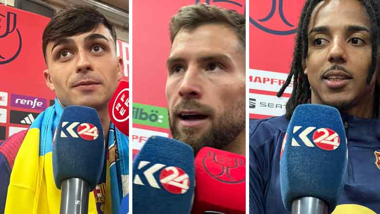 3 یاریزانی بارسێلۆنا، جۆل كۆندی، ئینیگۆ مارتینێز و پێدری