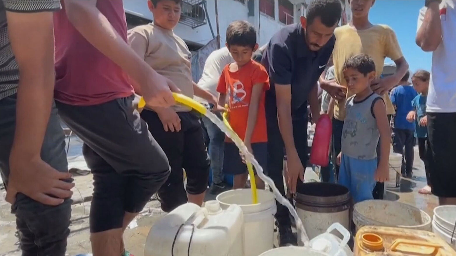 کێشەی کەمئاوی مەینەتییەکانی دانیشتوانی غەززەی زیاتر کردووە