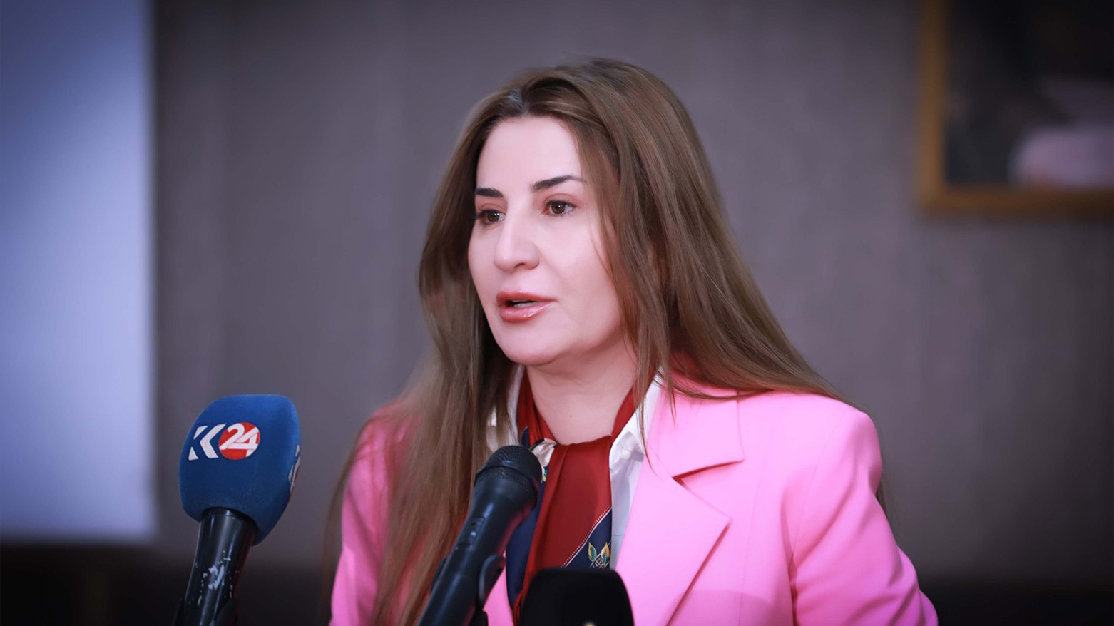 Vian Dakhil, Iraqi MP and spokesperson for the KDP parliamentary faction. (Photo: Kurdistan24)