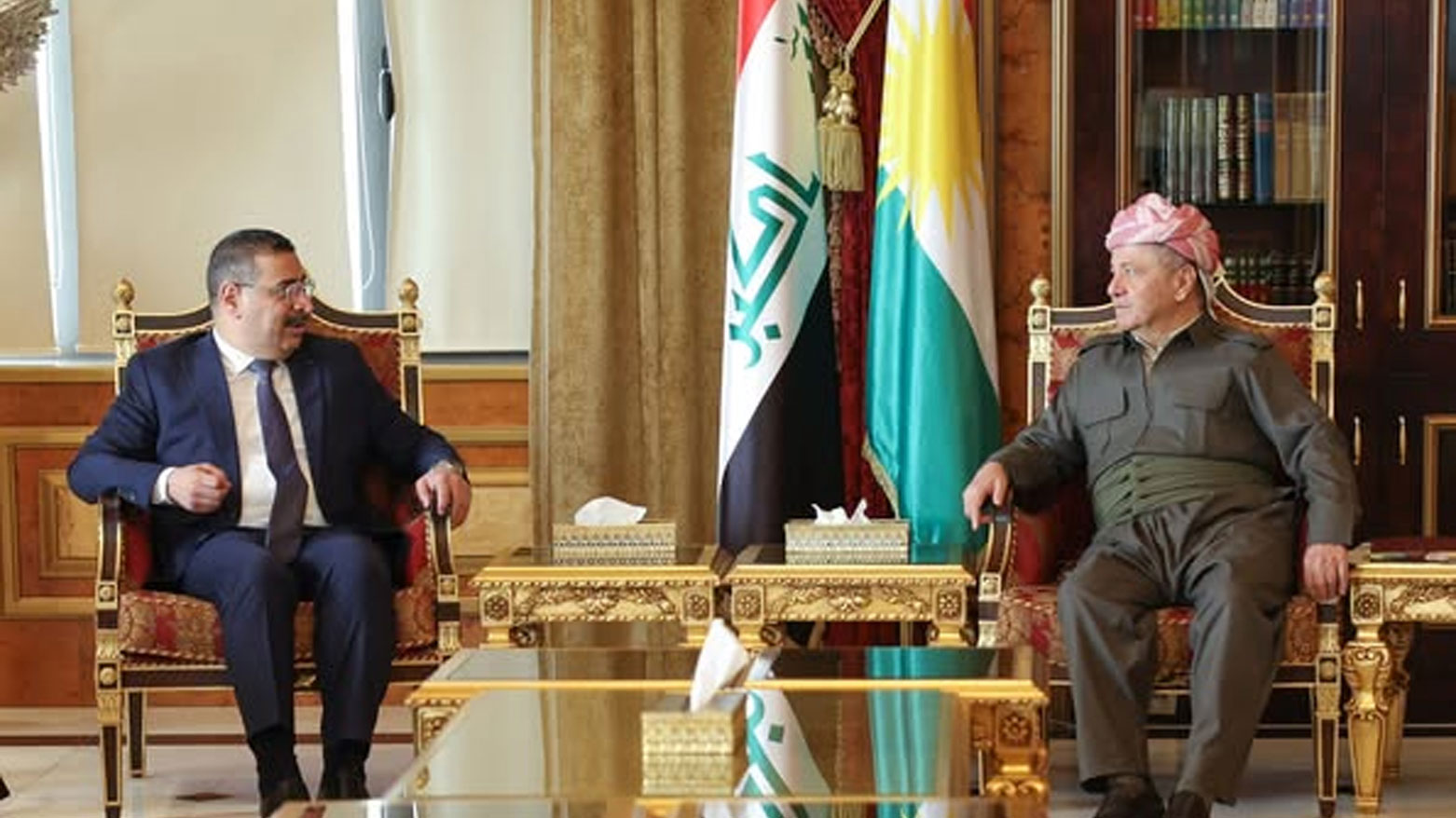 استقبال پرزیدنت بارزانی از نمایندگان استان نینوا در مجلس عراق