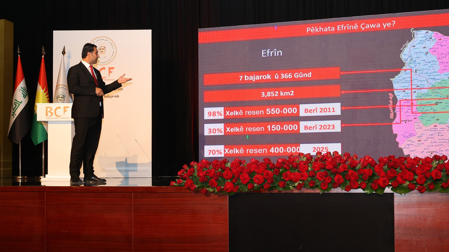 Rawaj Haji, Member of the Board of Directors and Head of Human Resources at BCF, in Erbil, Apr. 30, 2025. (Photo: BCF)