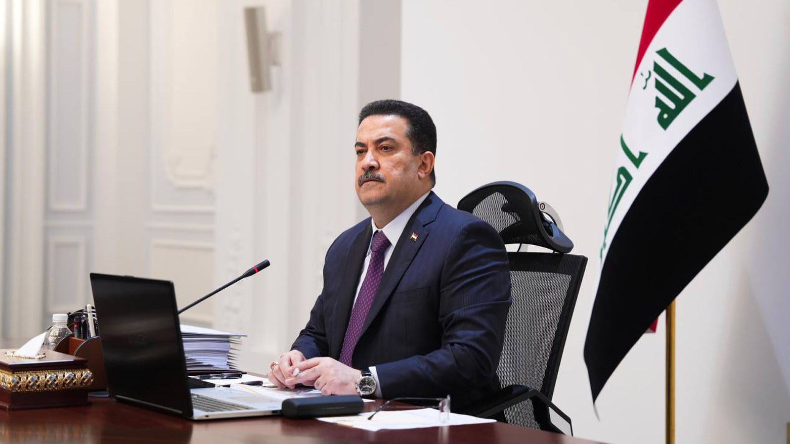 Iraqi Prime Minister Mohammed Shia al-Sudani. (Photo: INA)