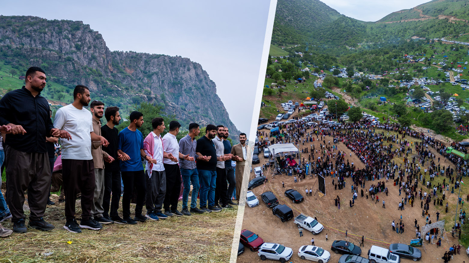 سەیرانی بە کۆمەڵی ئامێدییەکان لە "بەرێ سیلێ"