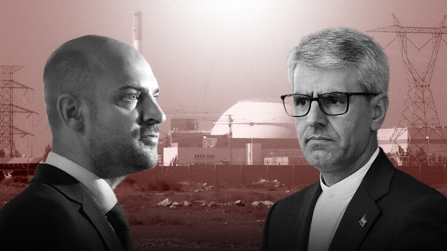 (L-R): French FM Barrot and Iranian FM Spokesperson Baghaei. (Graphics: Kurdistan24)