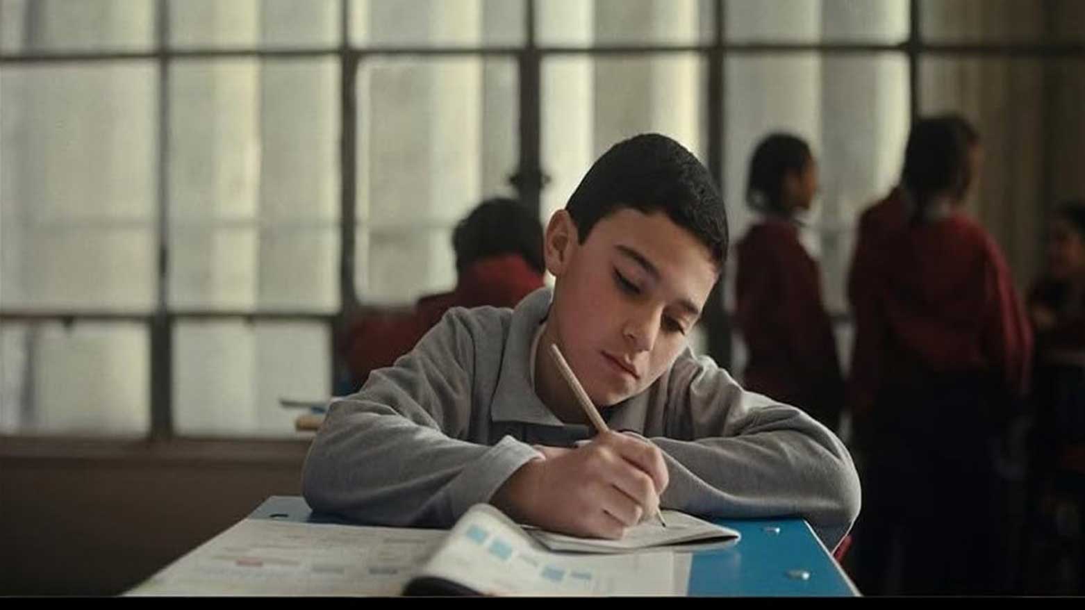 The 12-year-old Ali al-Beialy who took on the role of Youssef, the young boy at the heart of the story. (Photo: Lam Shamseya - 2025)