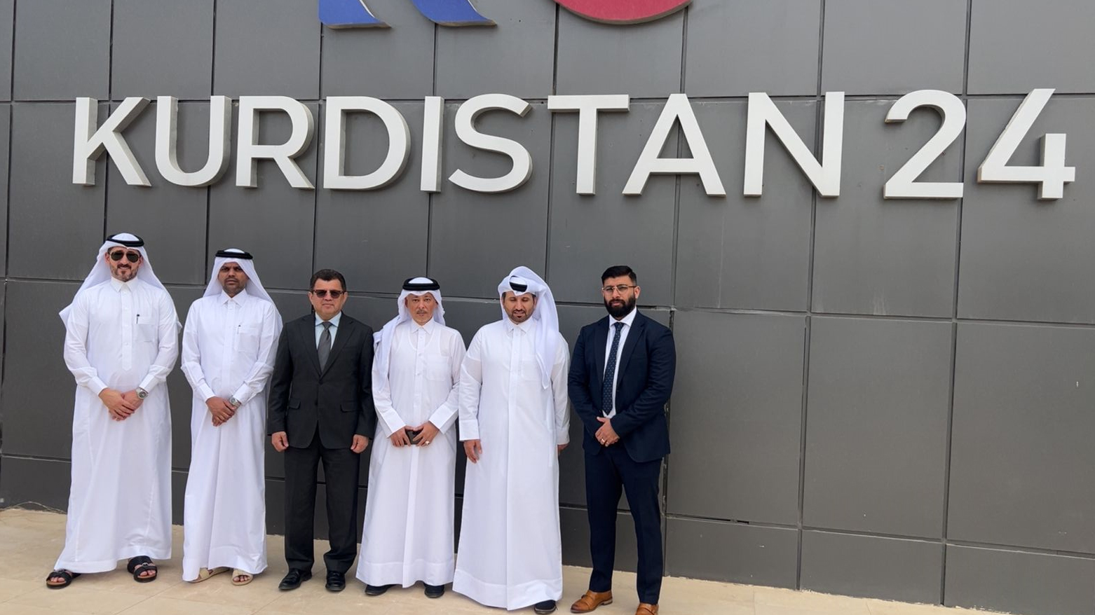 کونسوڵی گشتیی قەتەر سەردانی کوردستان24ی کرد