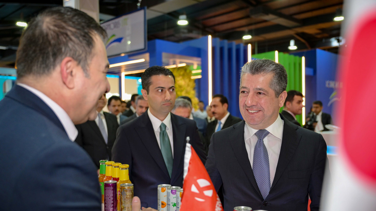 مەسرور بارزانی سێیەمین پێشانگەی گەشتیاریی ڕۆژهەڵاتی ناوەڕاستی لە هەولێر کردەوە