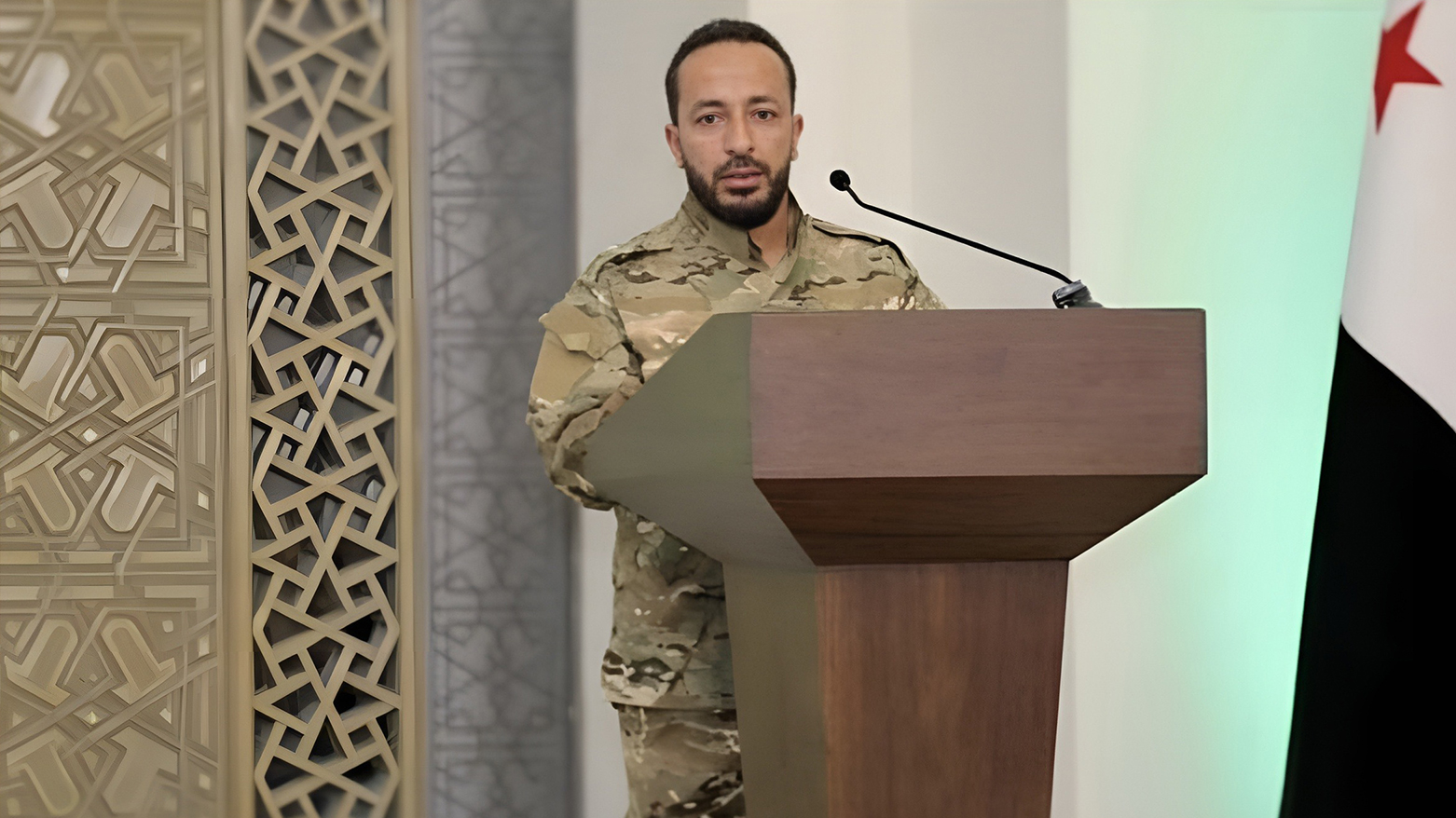 Ahmad al-Hayes, widely known by his nom de guerre Abu Hatim Shaqra, commander of Division 86 in the Syrian army. (Photo: social media)