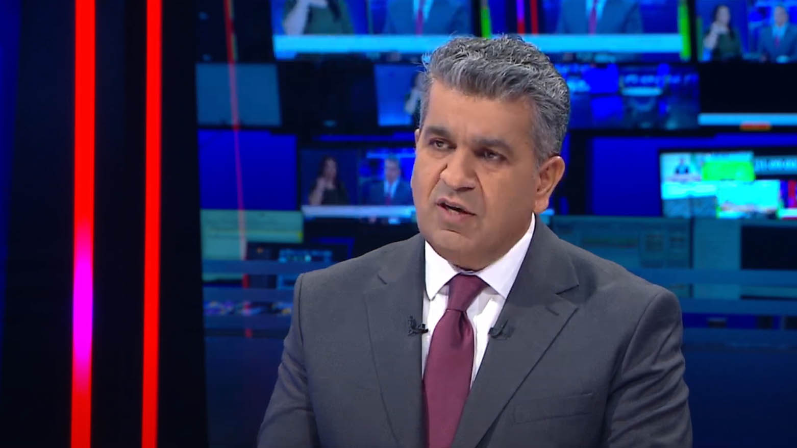 Ari Ahmad, General Director of the Water and Sewage Directorate, speaking to Kurdistan24, May 7, 2025. (Photo: Kurdsitan24)