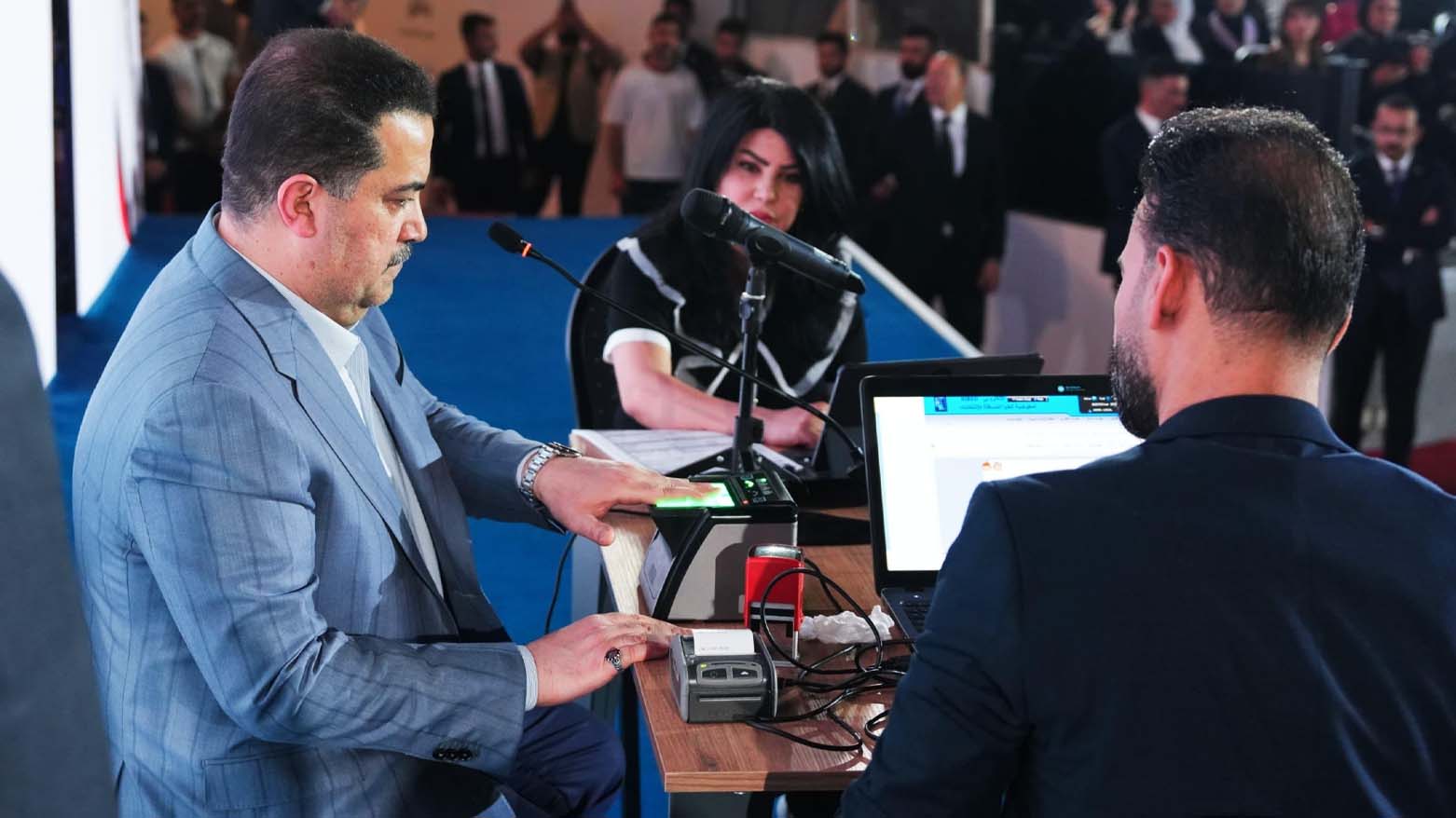 محمد شیاع سودانی در کمپین "مشارکت کن" شرکت کرد