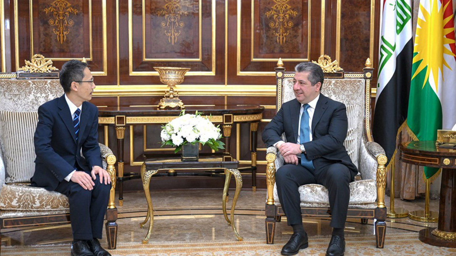 Başbakan Barzani'den Japonya ile ilişkilerin geliştirilmesinin önemine vurgu