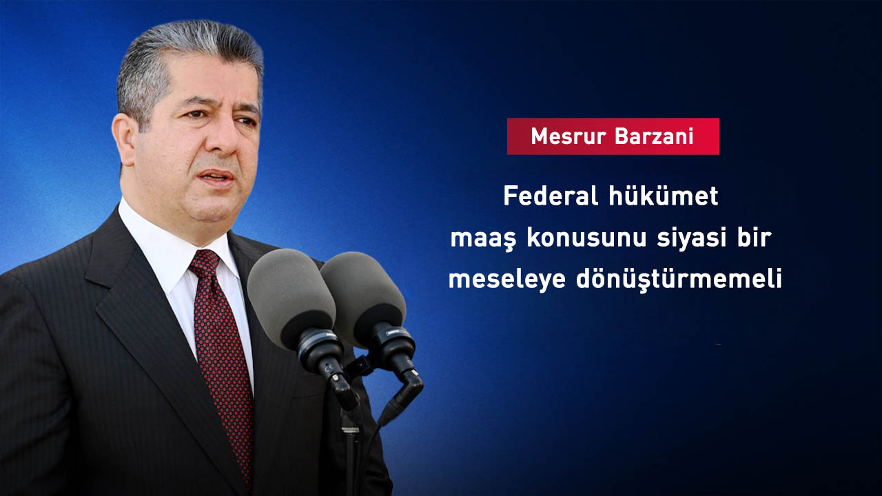 Başbakan: Federal hükümet maaş konusunu siyasi bir meseleye dönüştürmemeli