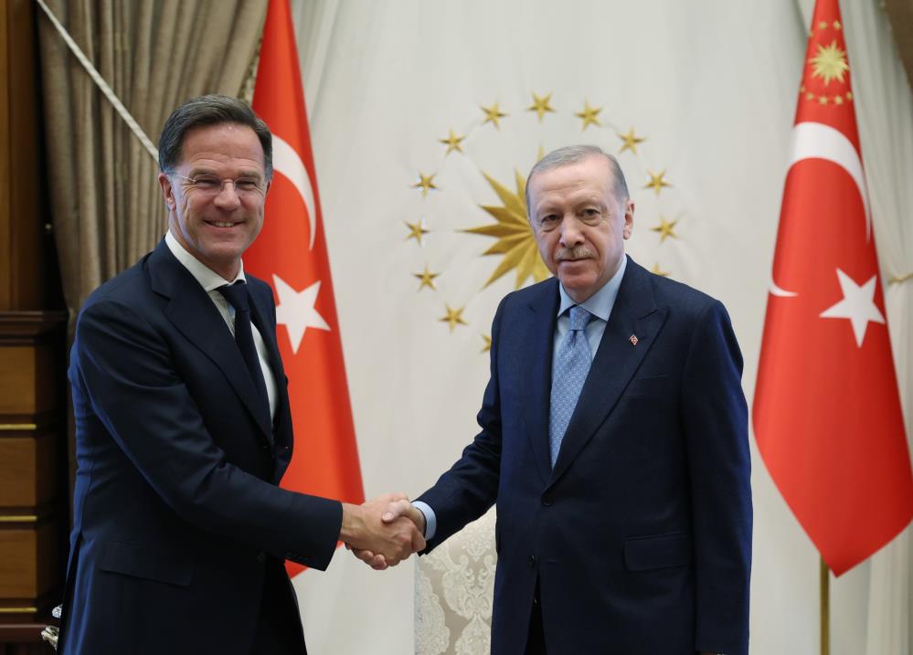 Erdoğan, NATO Genel Sekreteri Rutte ile görüştü