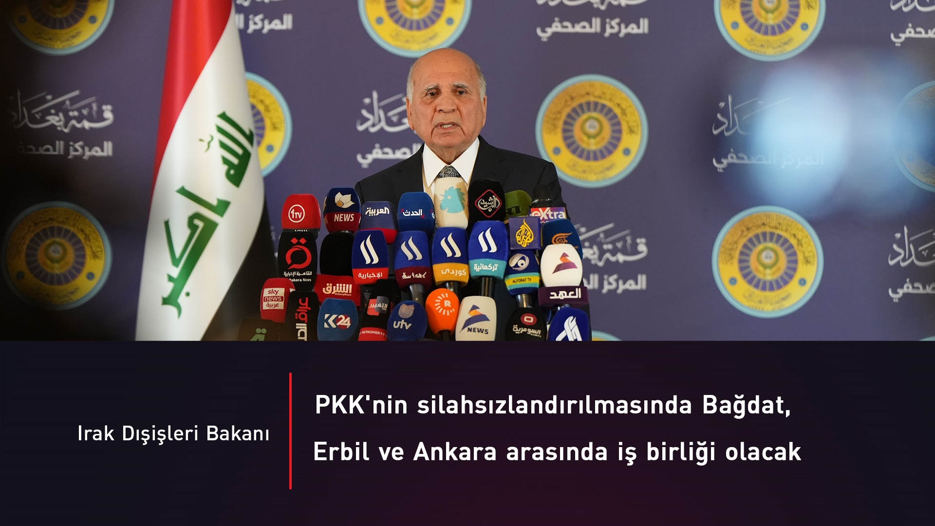 Irak: PKK'nin silahsızlandırılmasında Bağdat, Erbil ve Ankara arasında iş birliği olacak