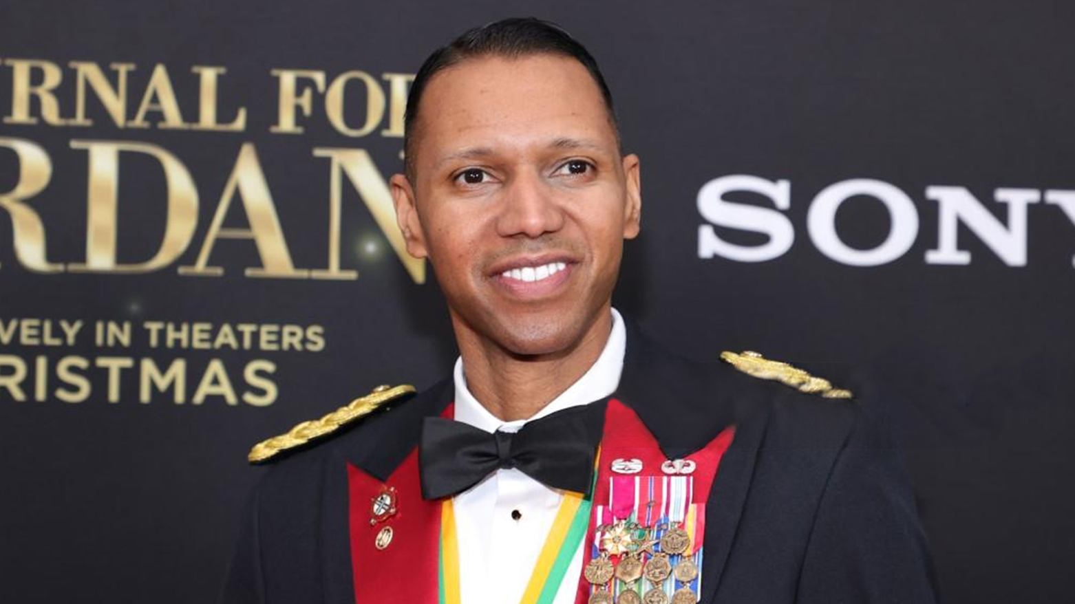 NEW YORK - DECEMBER 09: Myles Caggins attends the World Premiere Of A JOURNAL FOR JORDAN on Dec. 09, 2021. (Photo: AFP)