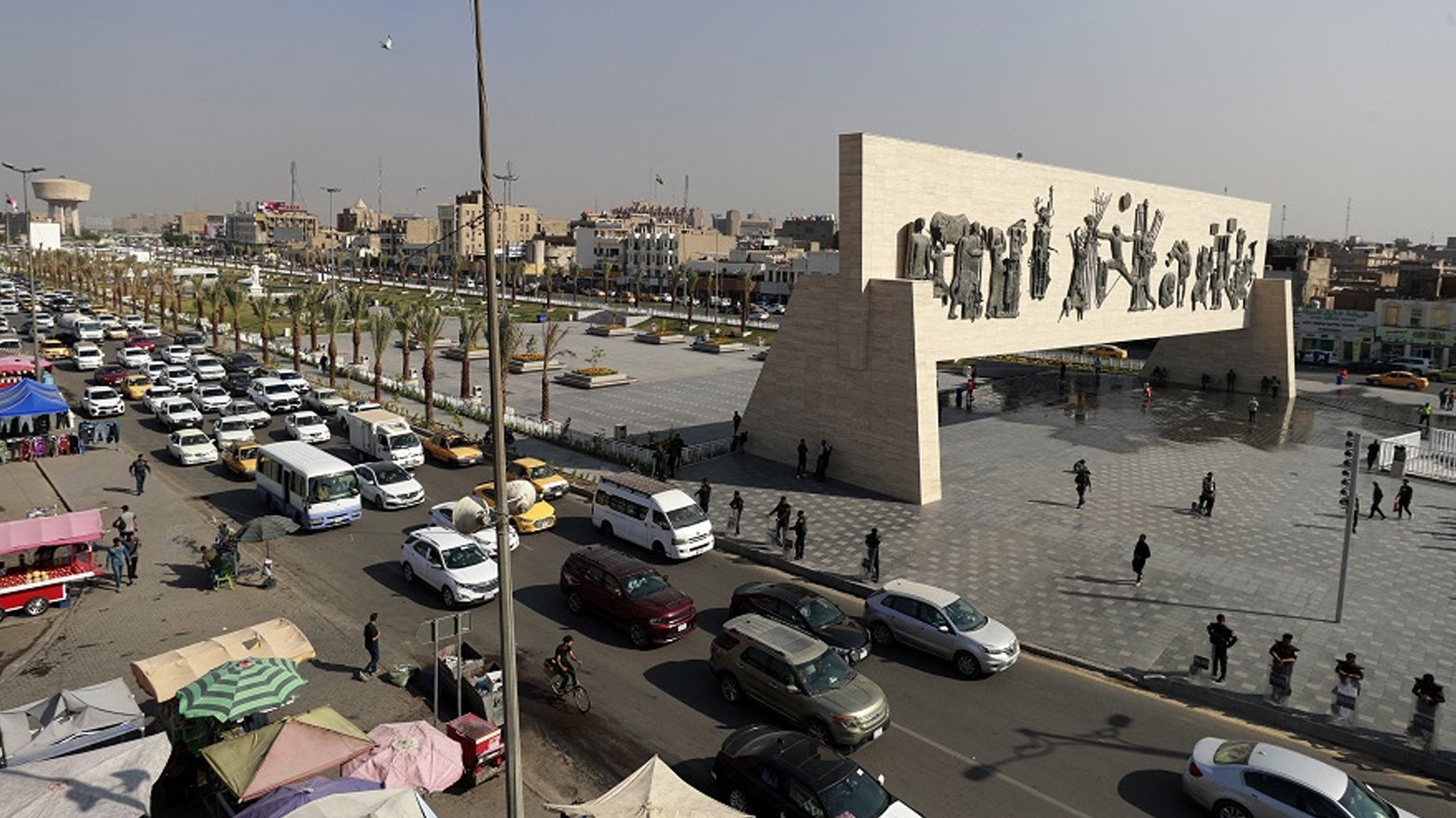 Tahrir Square in Baghdad. (Photo: INA)
