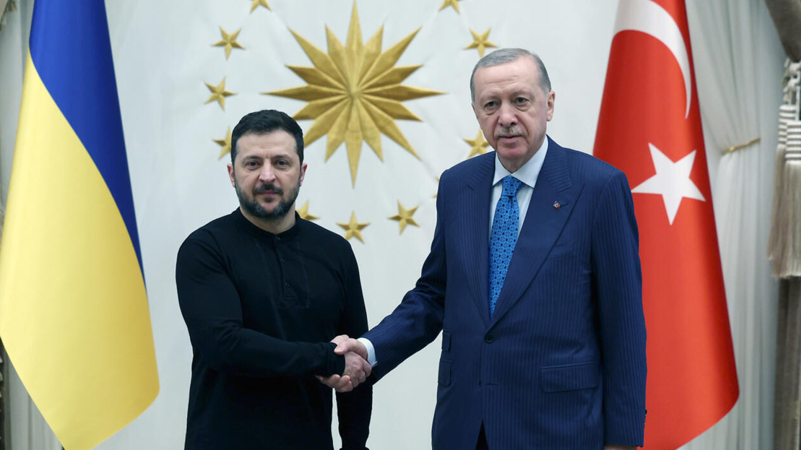 انتهاء المحادثات بين أردوغان وزيلينسكي في أنقرة