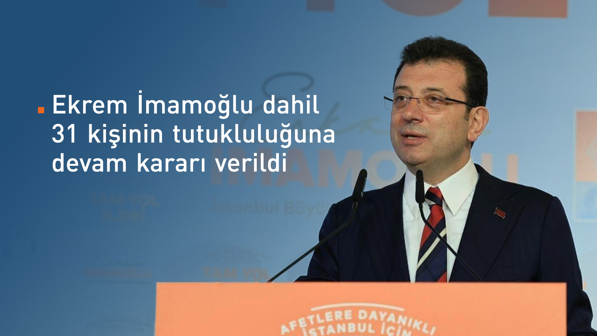 İmamoğlu’nun tutukluluğuna devam kararı