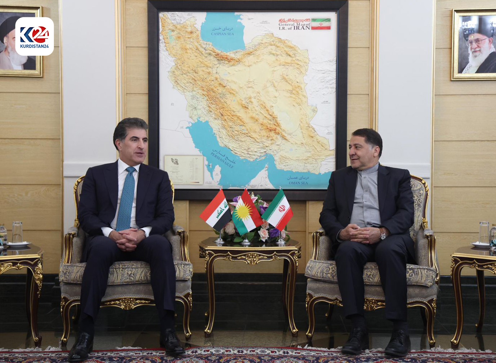 نچیروان بارزانی وارد تهران شد؛ شرکت در «نشست گفت‌وگوی تهران» و دیدار با مقامات ایرانی