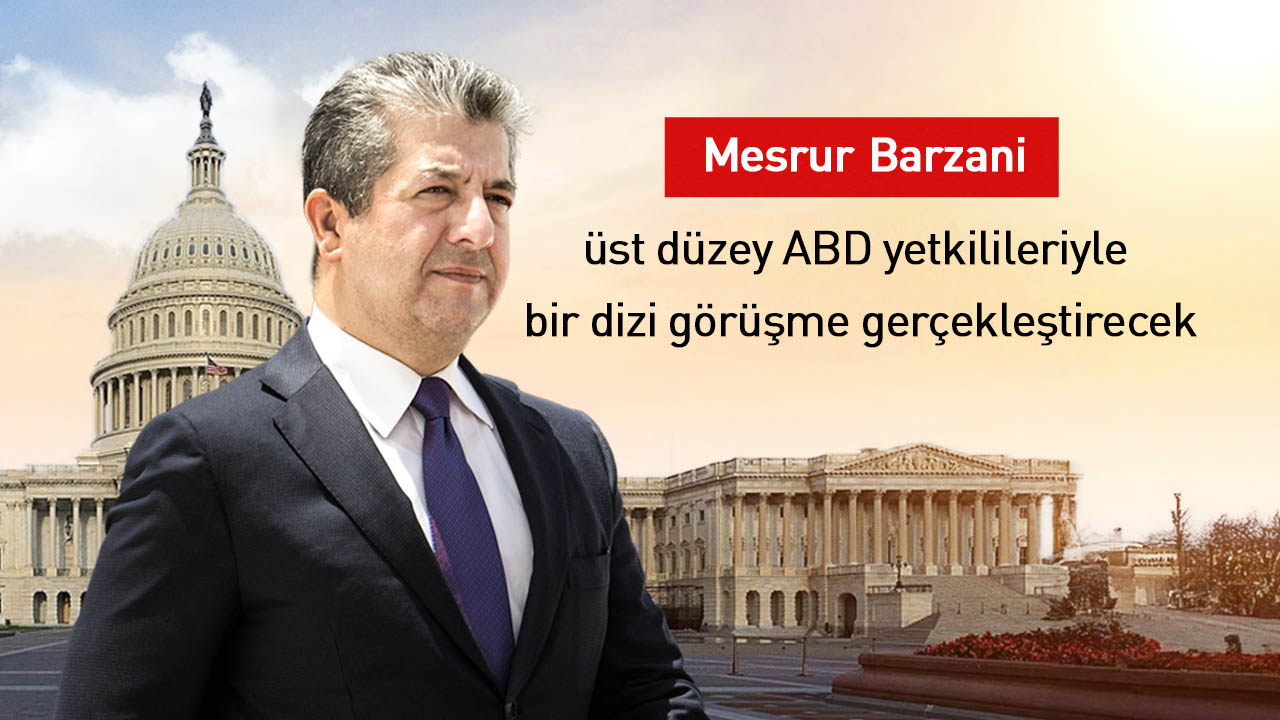 Mesrur Barzani, resmi ziyaret için ABD'de